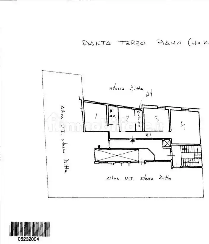 Appartamento in affitto a Modugno