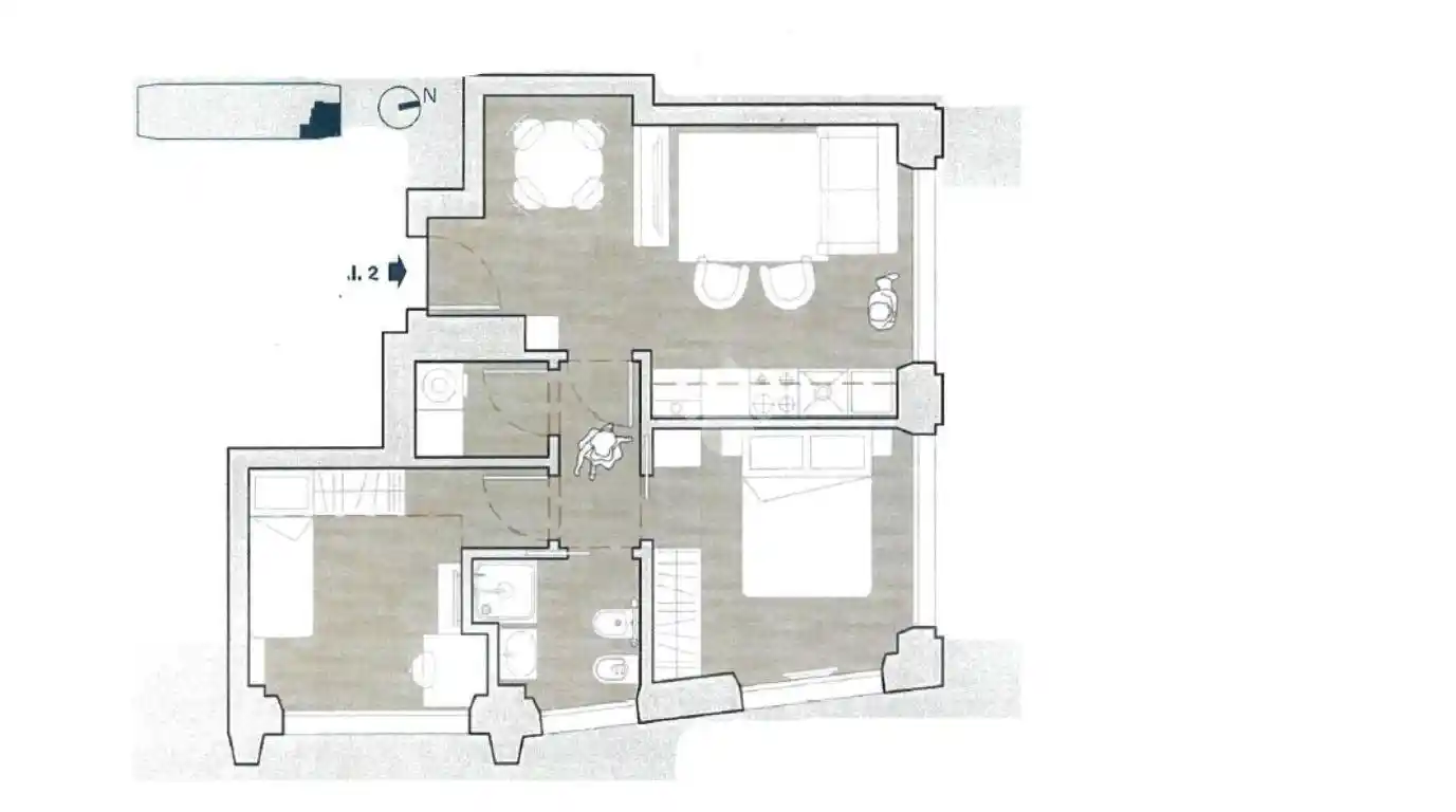 Appartamento in vendita a Milano