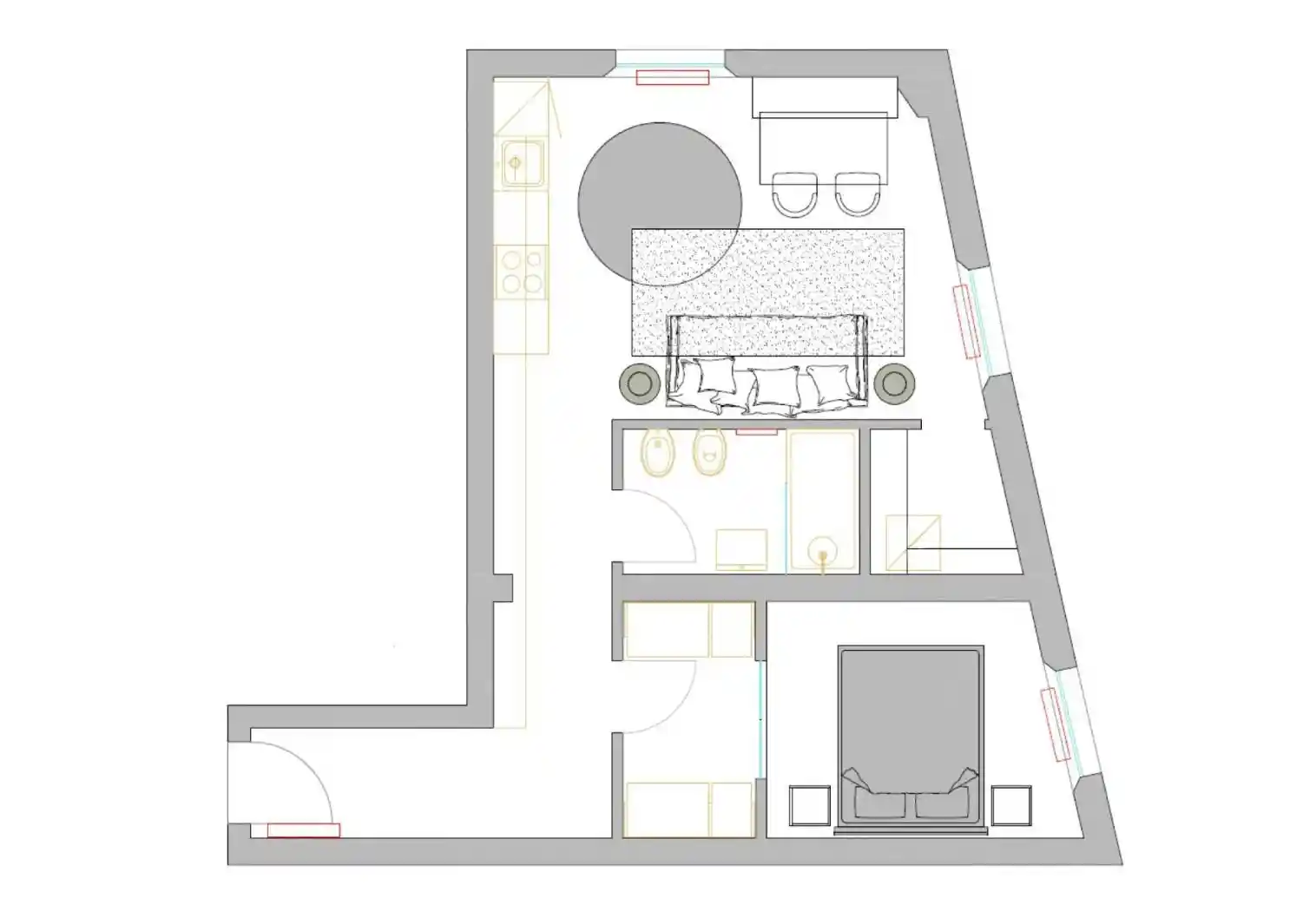 Appartamento in affitto a Bologna