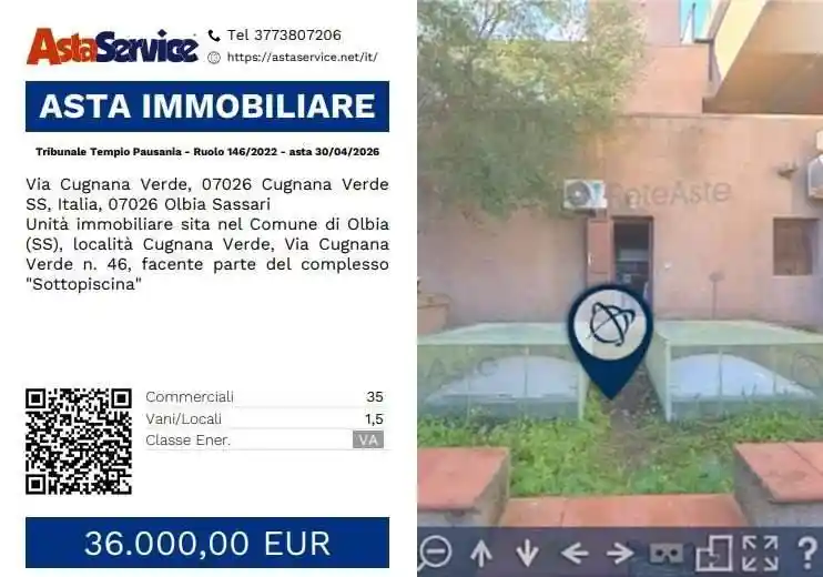 Appartamento in vendita a Olbia