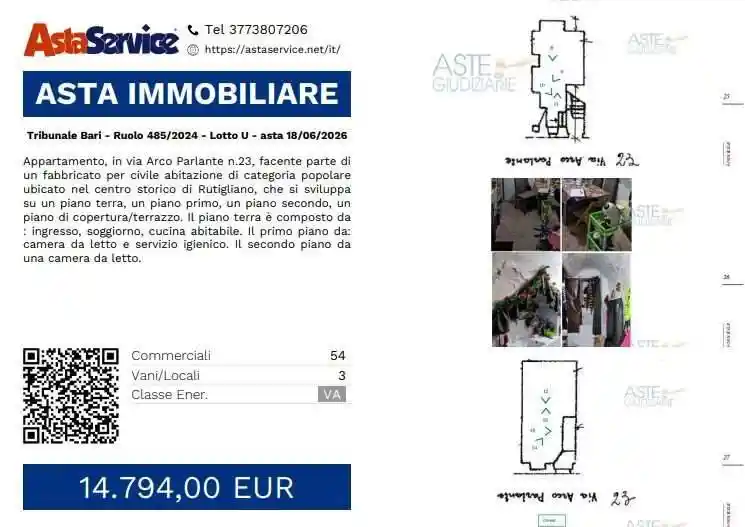 Palazzo - Stabile in vendita a Rutigliano