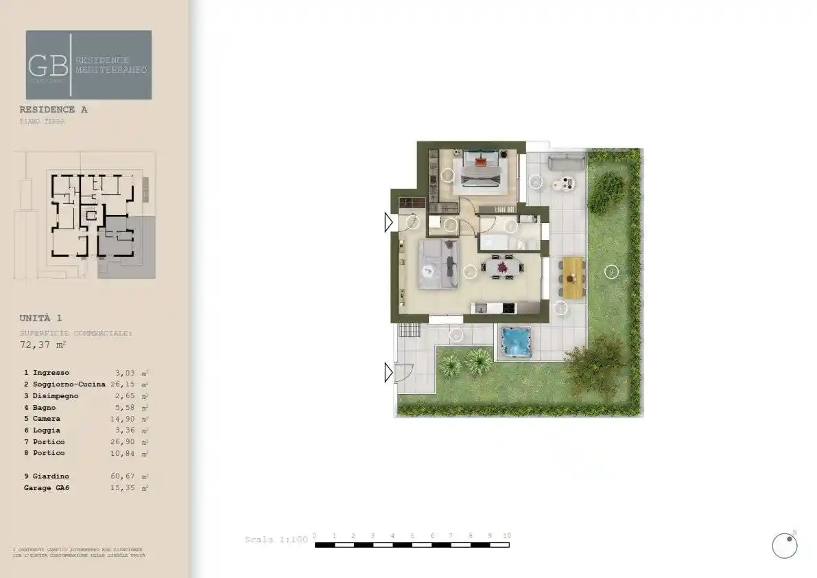 Appartamento in vendita a Abano Terme