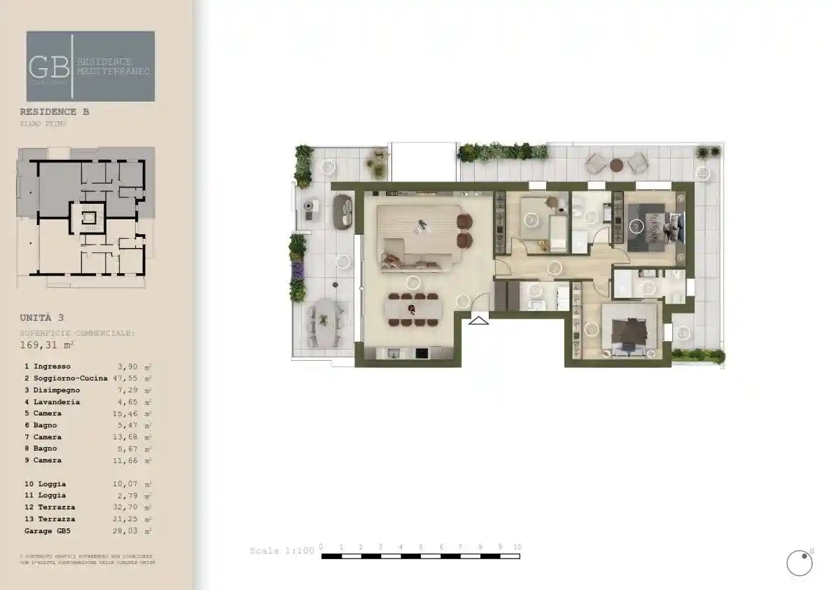 Appartamento in vendita a Abano Terme