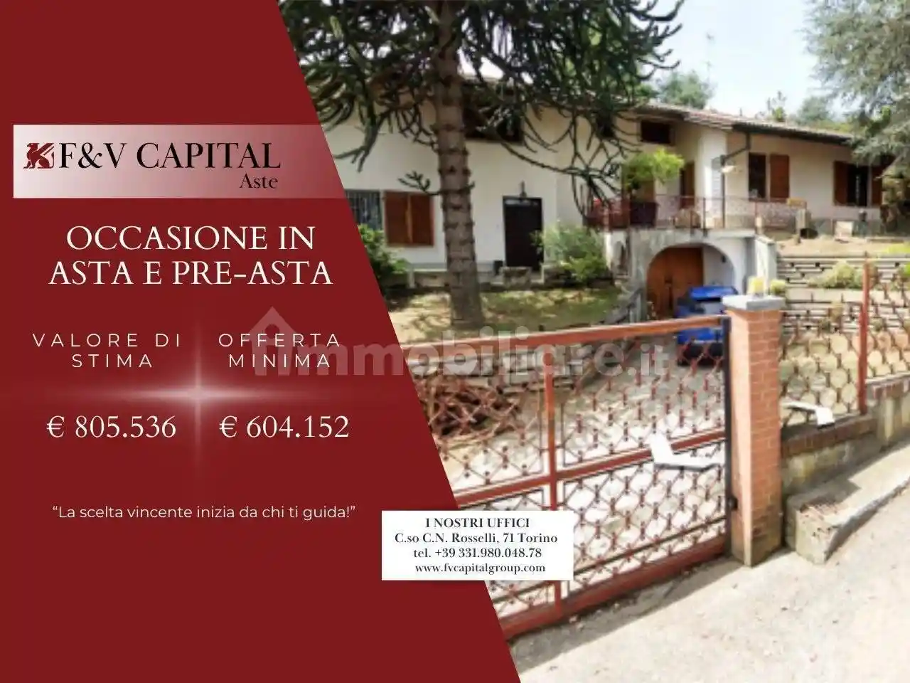 Villa in vendita a Moncalieri