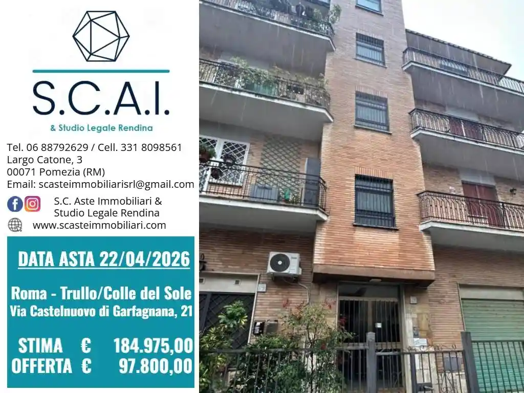 Appartamento in vendita a Roma