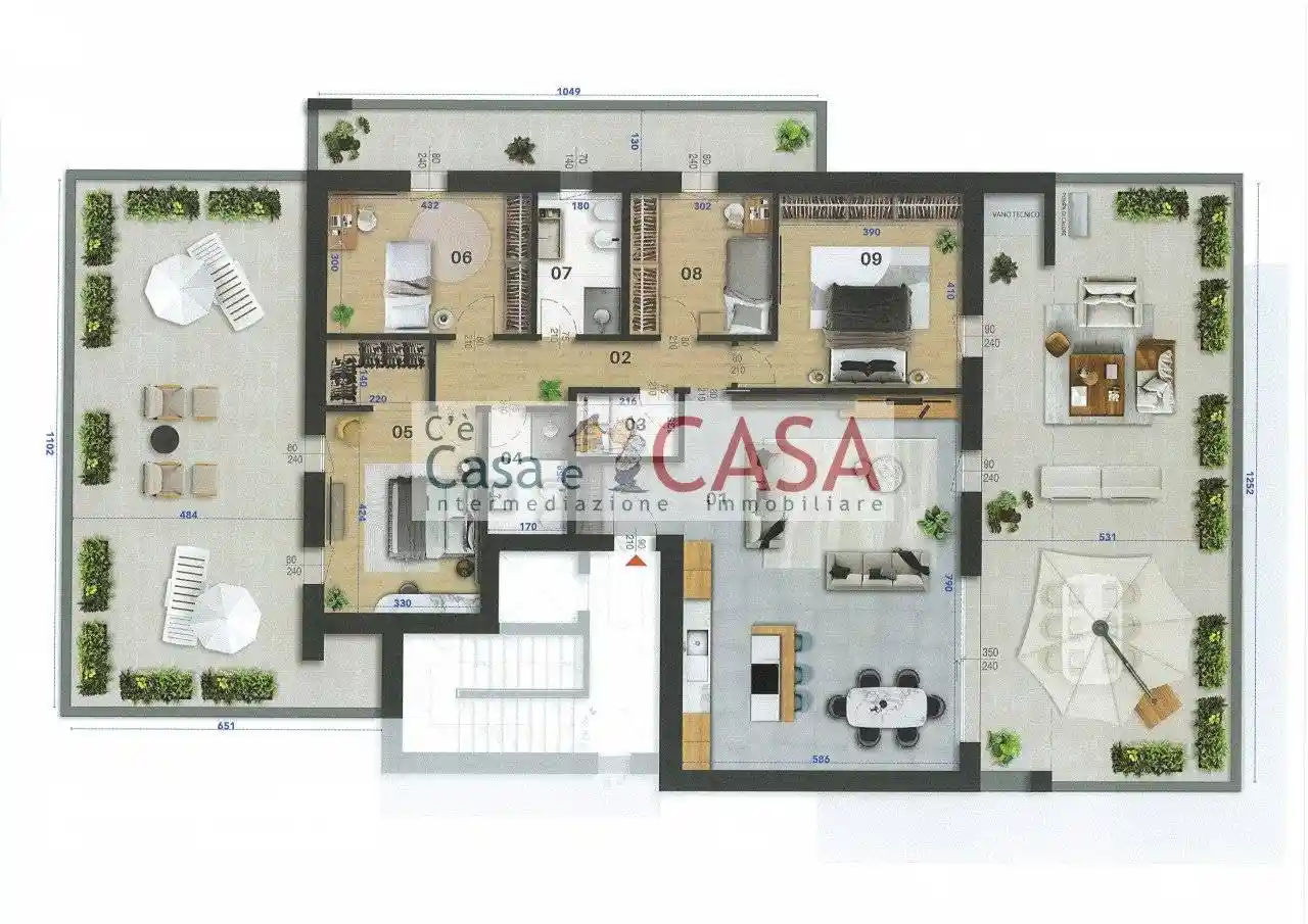 Attico - Mansarda in vendita a Selvazzano Dentro