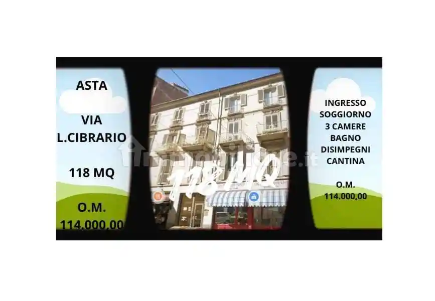 Appartamento in vendita a Torino