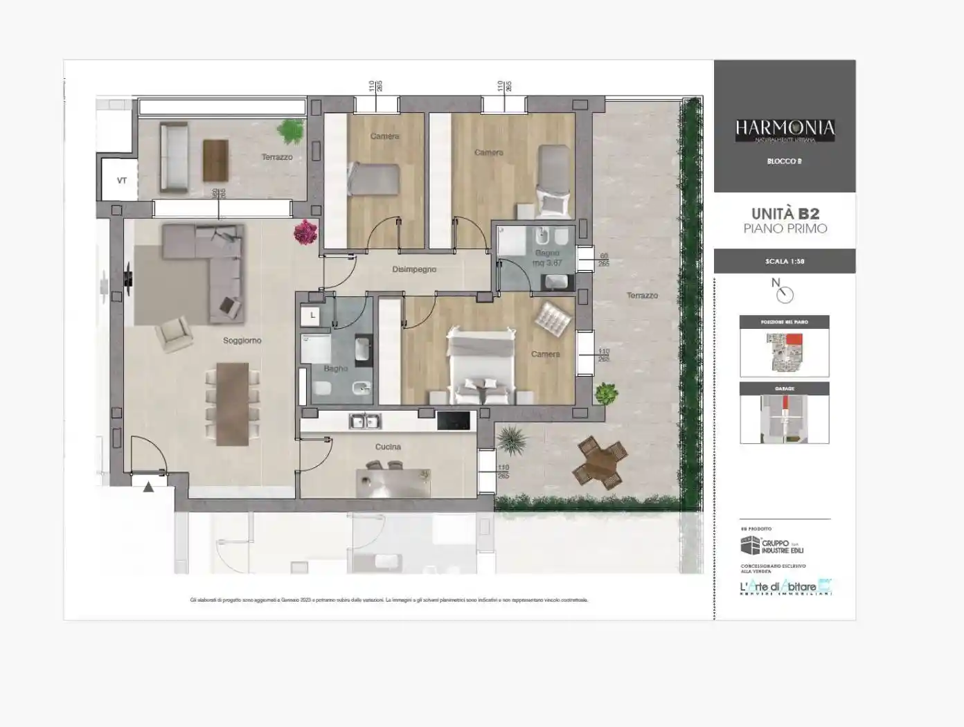 Appartamento in vendita a Monza