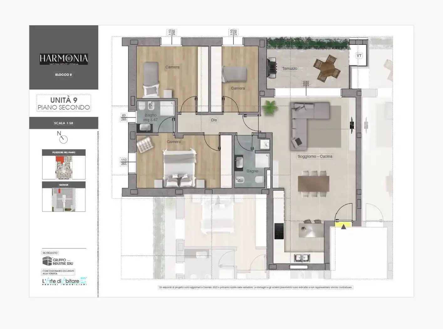 Appartamento in vendita a Monza
