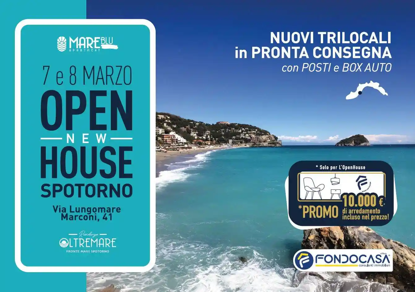 Appartamento in vendita a Spotorno