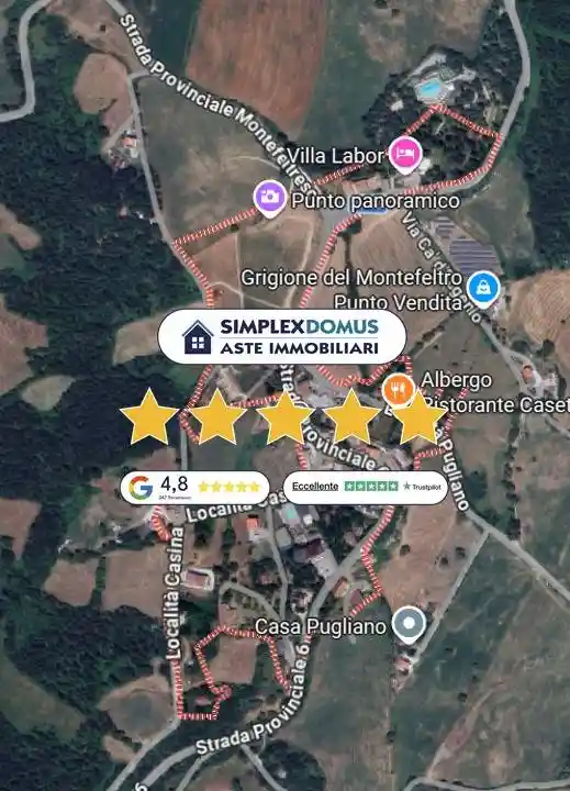 Villa in vendita a Montecopiolo