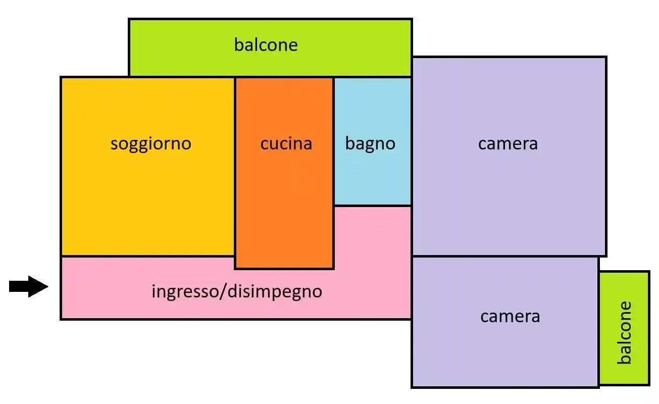 Appartamento in affitto a Brescia