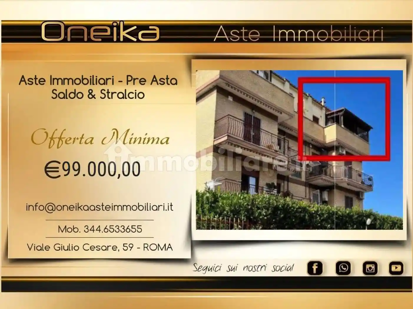 Appartamento in vendita a Roma