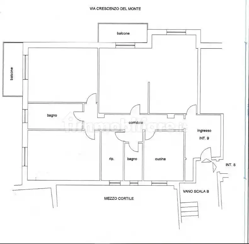Appartamento in vendita a Roma