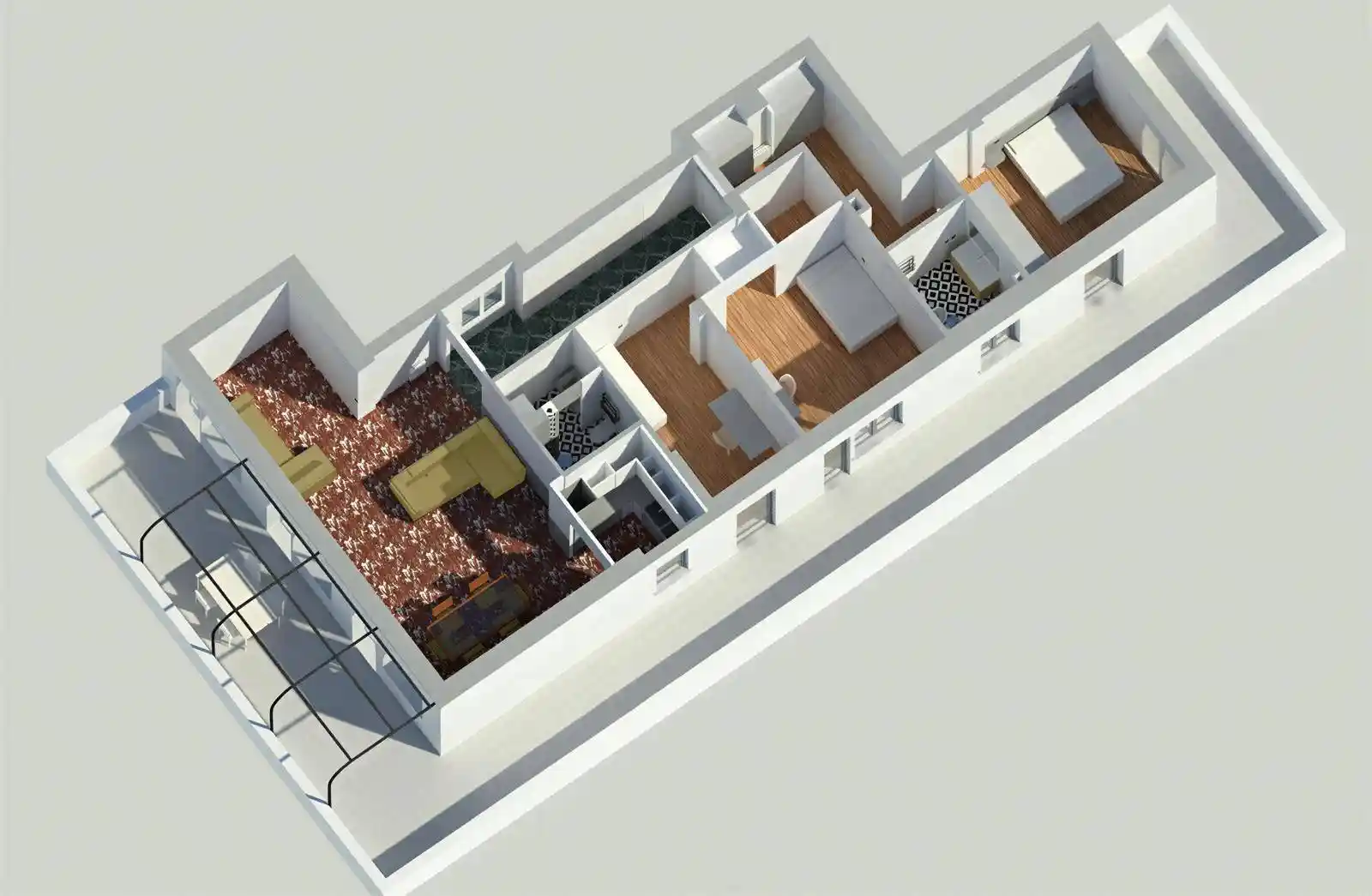 Attico - Mansarda in affitto a Roma