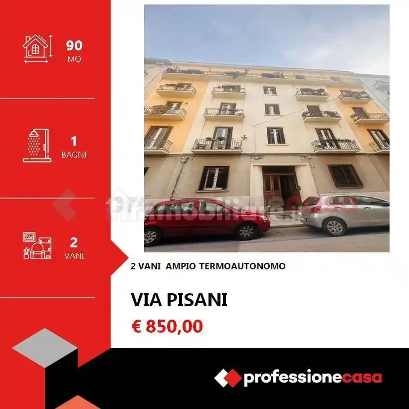 Appartamento in affitto a Bari