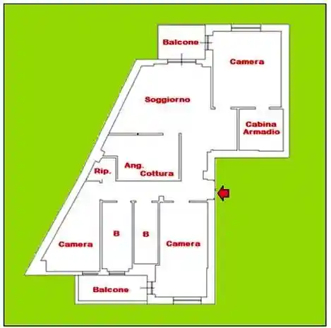 Appartamento in vendita a Roma