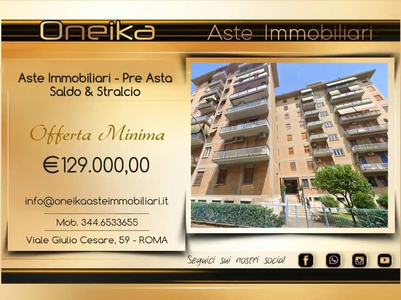 Appartamento in vendita a Roma