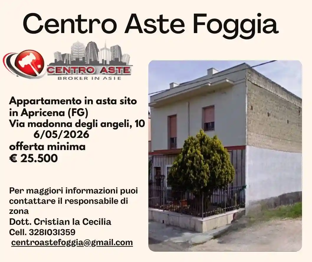 Appartamento in vendita a Apricena