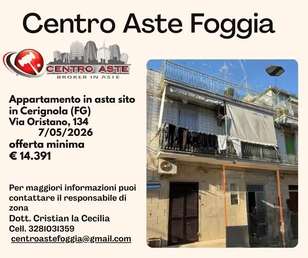 Appartamento in vendita a Cerignola