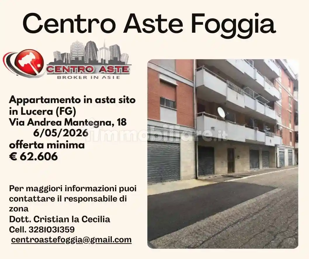 Appartamento in vendita a Lucera