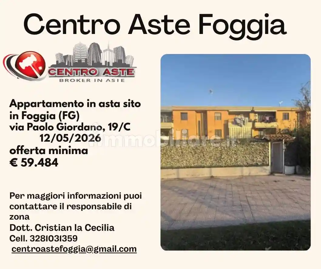 Appartamento in vendita a Foggia