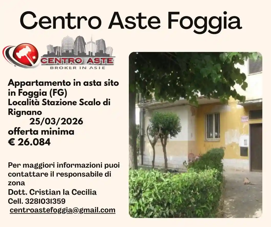 Appartamento in vendita a Foggia