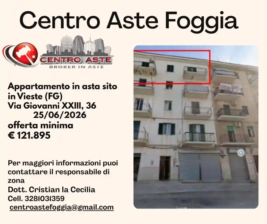 Appartamento in vendita a Vieste