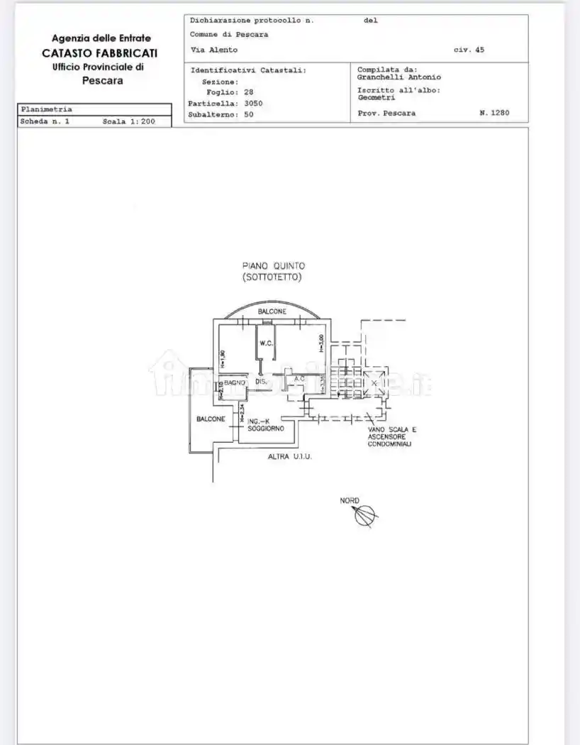 Appartamento in vendita a Pescara