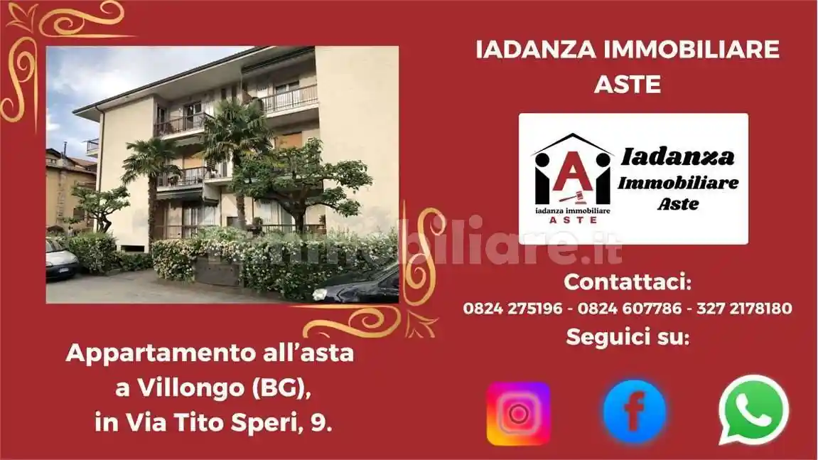 Appartamento in vendita a Villongo