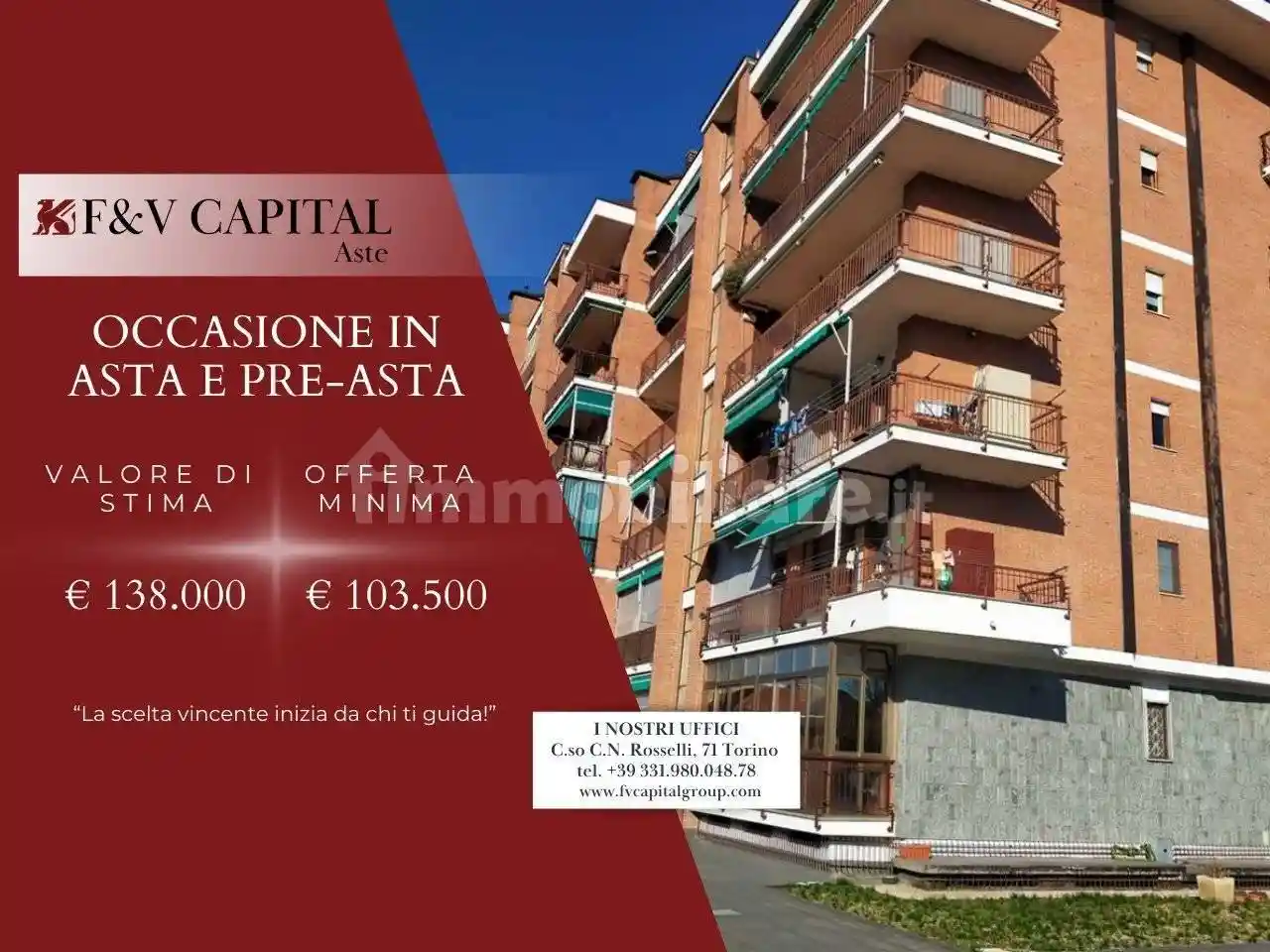 Appartamento in vendita a Rivoli