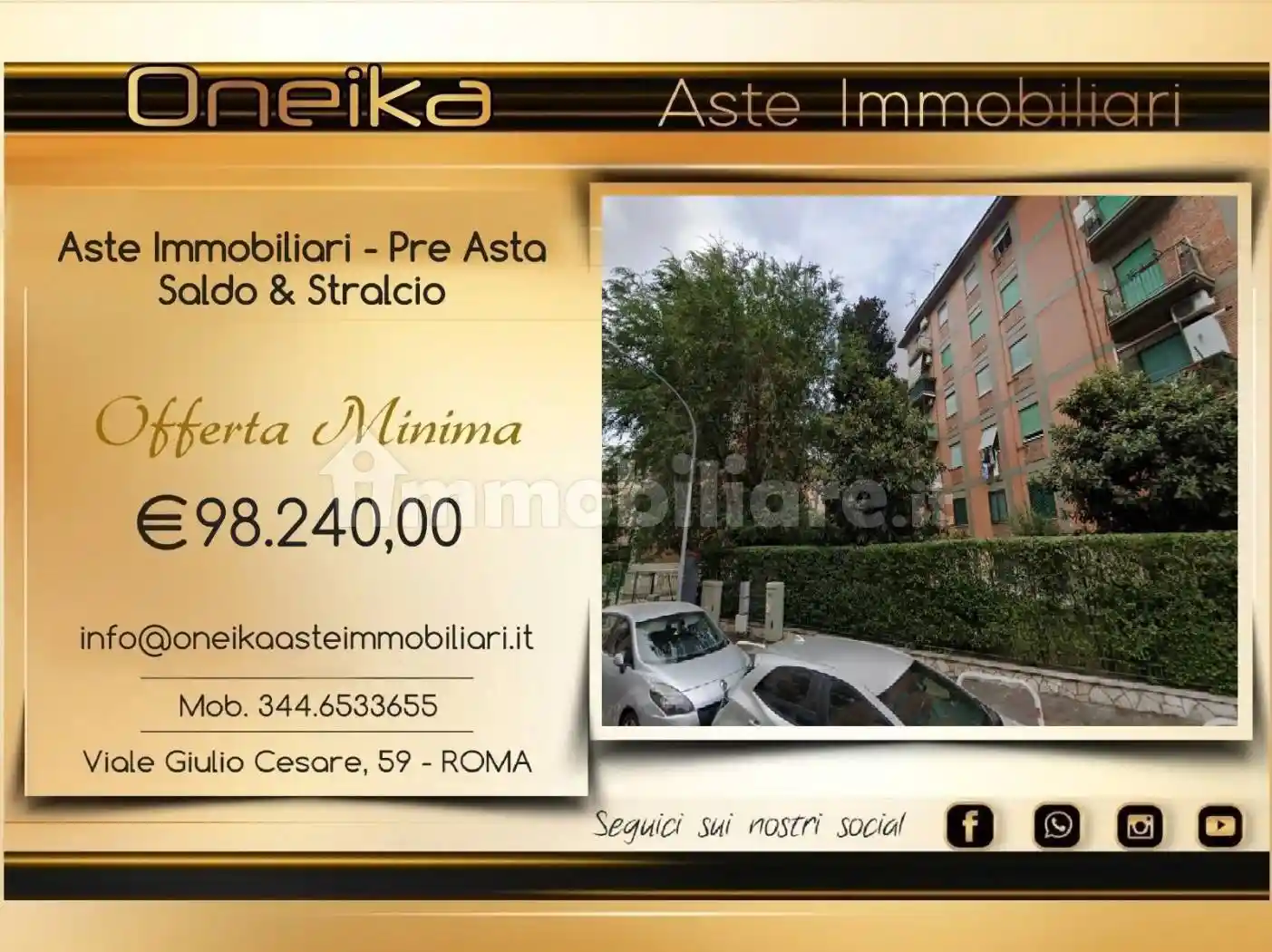 Appartamento in vendita a Roma