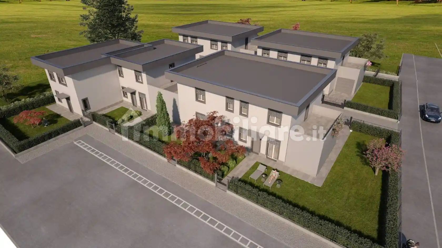 Villetta a schiera in vendita a Romano di Lombardia