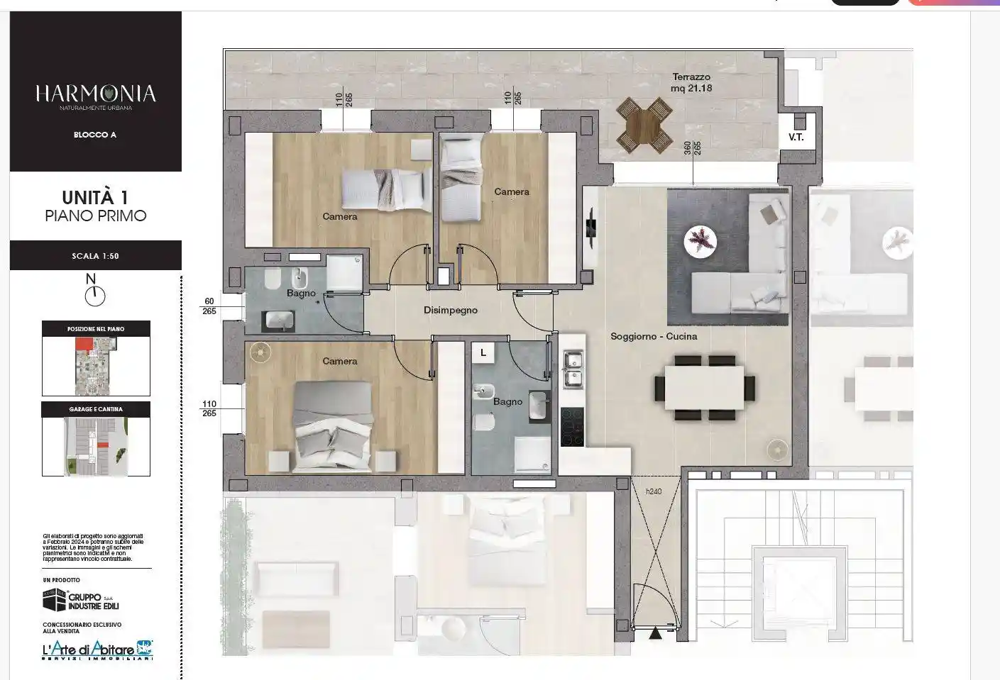 Appartamento in vendita a Monza