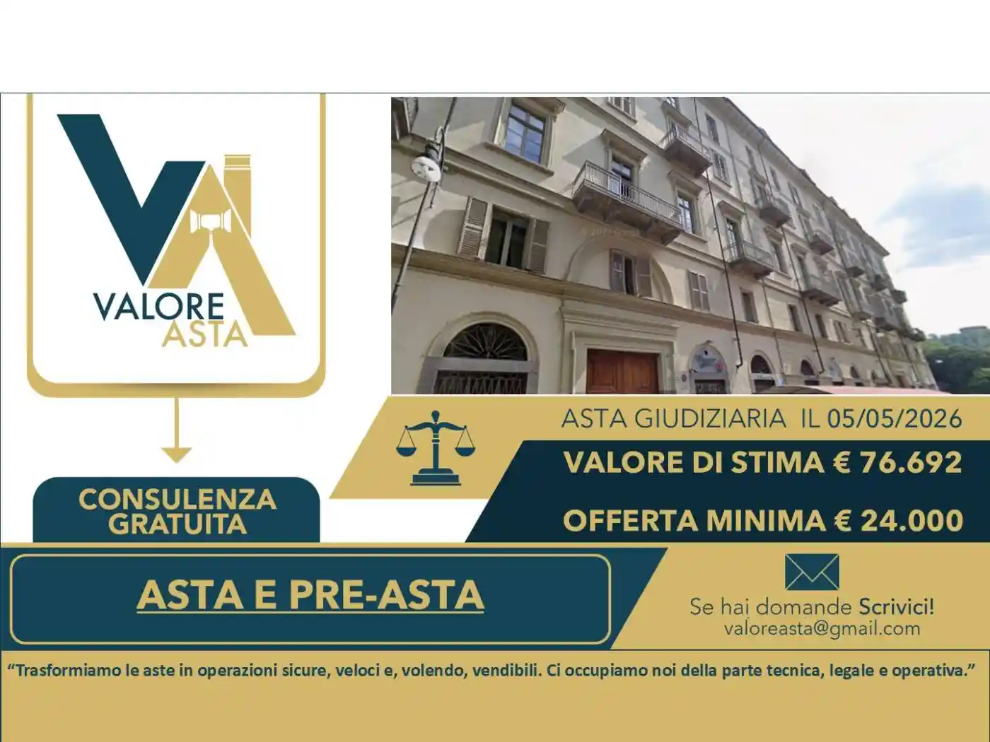 Appartamento in vendita a Torino