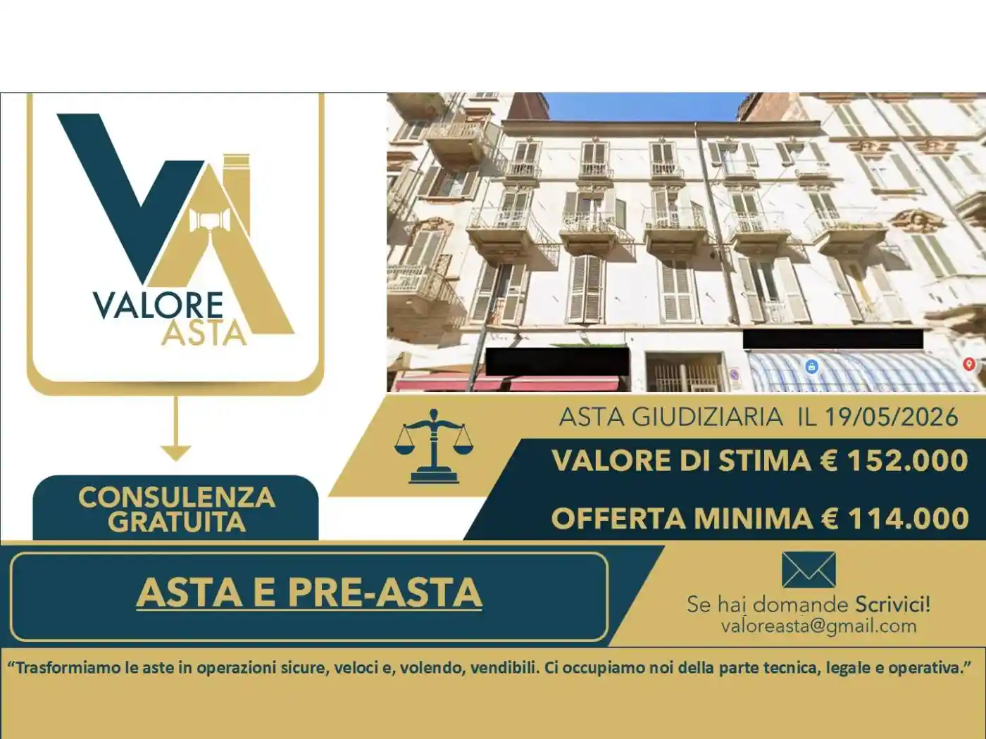 Appartamento in vendita a Torino