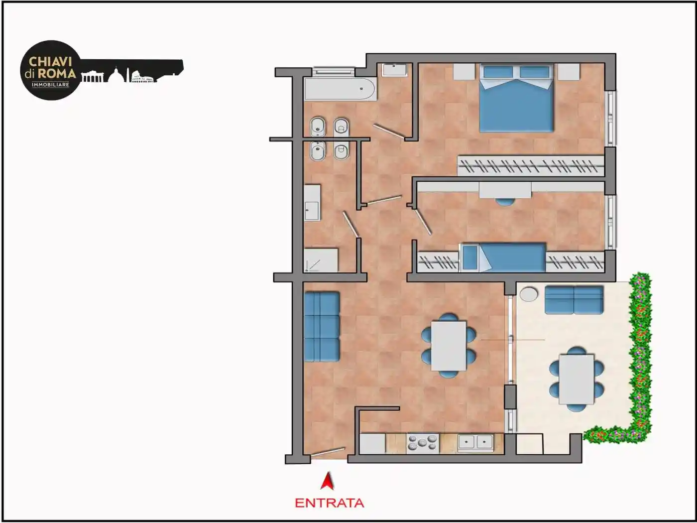 Appartamento in vendita a Roma