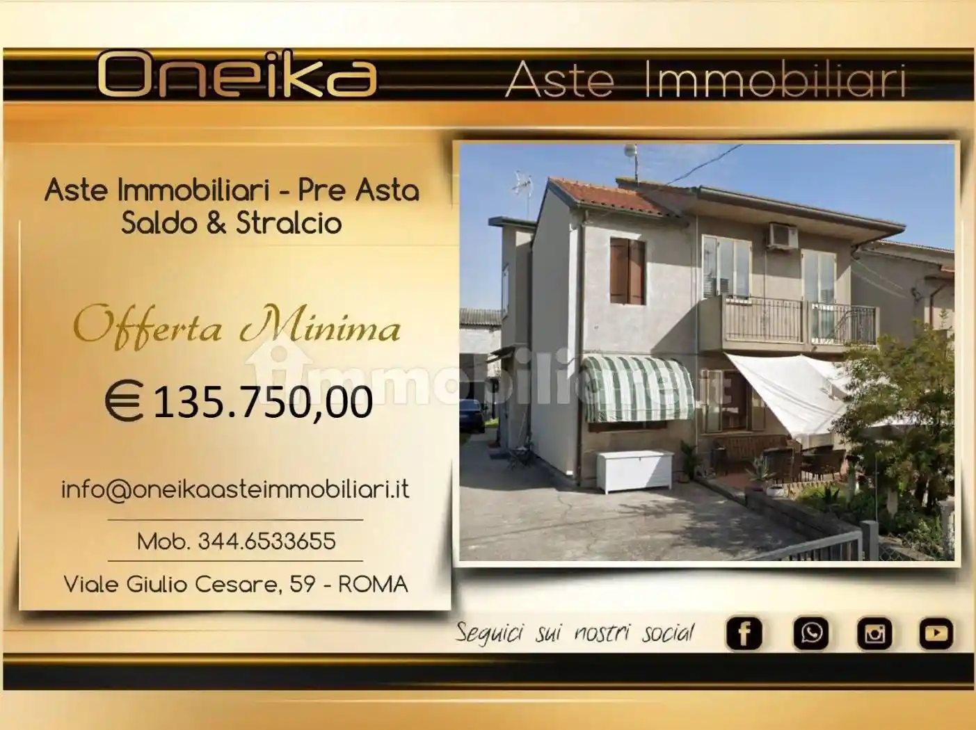 Appartamento in vendita a Anguillara Veneta