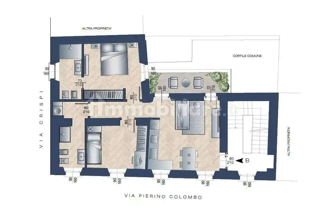 Appartamento in vendita a Vimercate