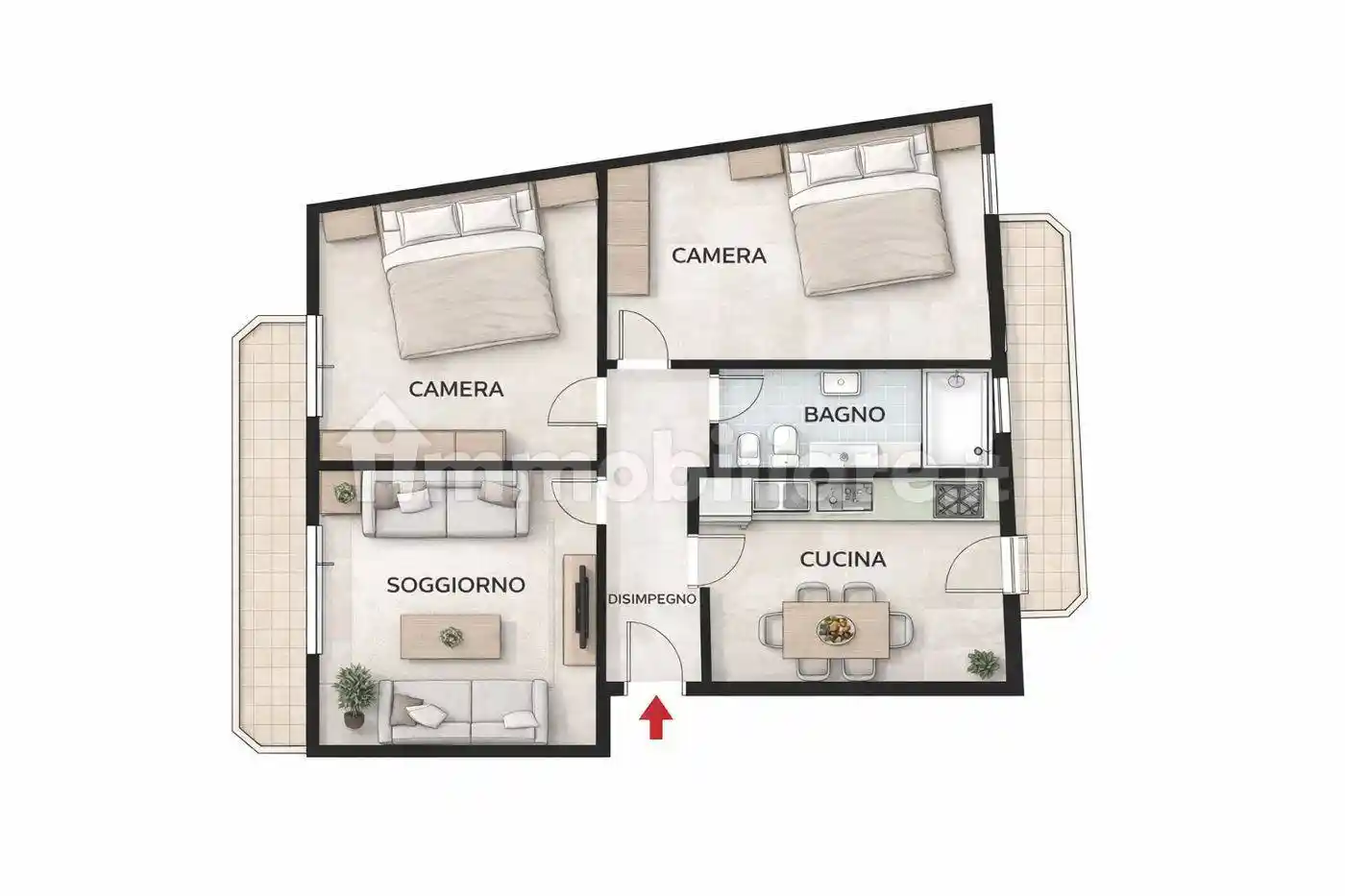 Appartamento in vendita a Portici