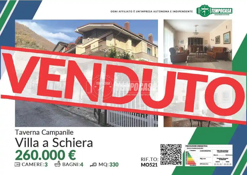 Villetta a schiera in vendita a Monteforte Irpino