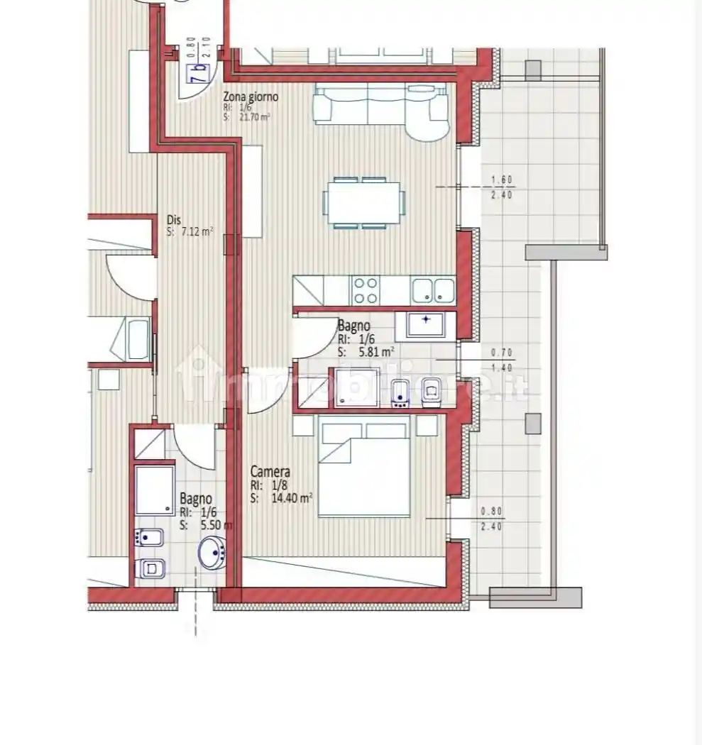 Appartamento in vendita a Piacenza