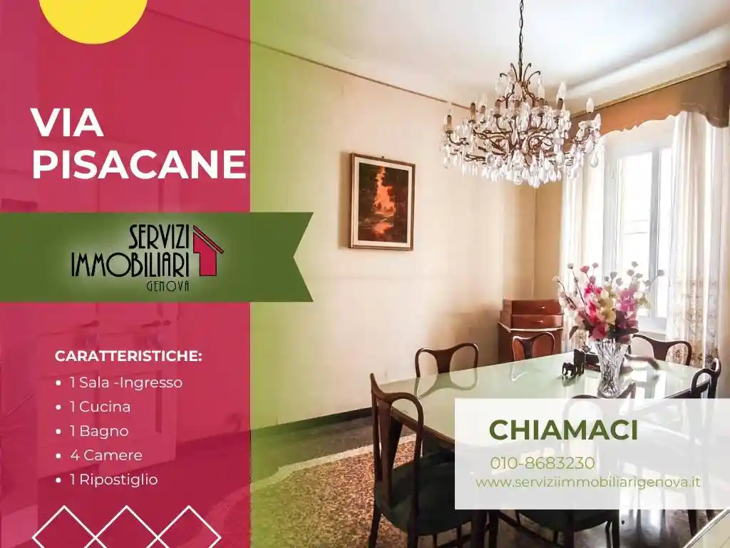 Appartamento in vendita a Genova