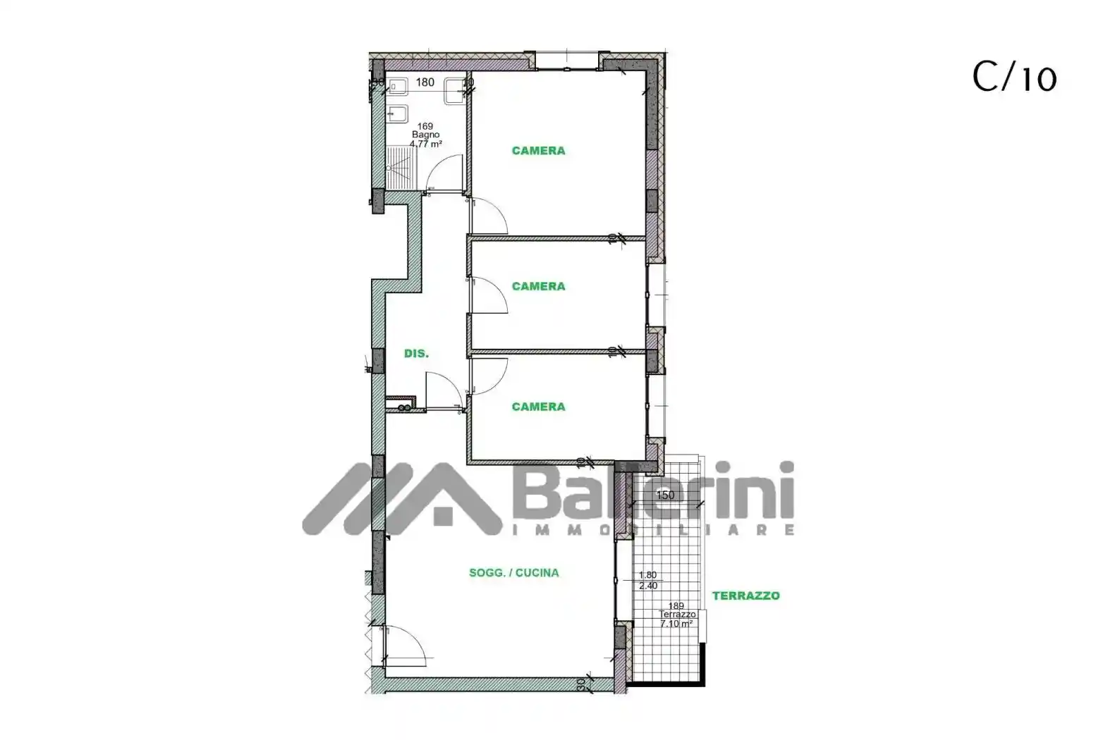 Appartamento in vendita a Campi Bisenzio