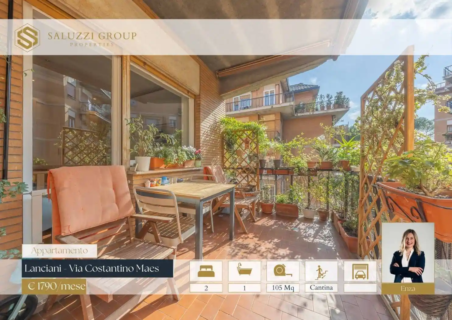 Appartamento in affitto a Roma