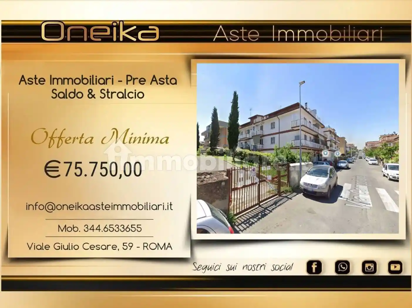 Appartamento in vendita a Roma