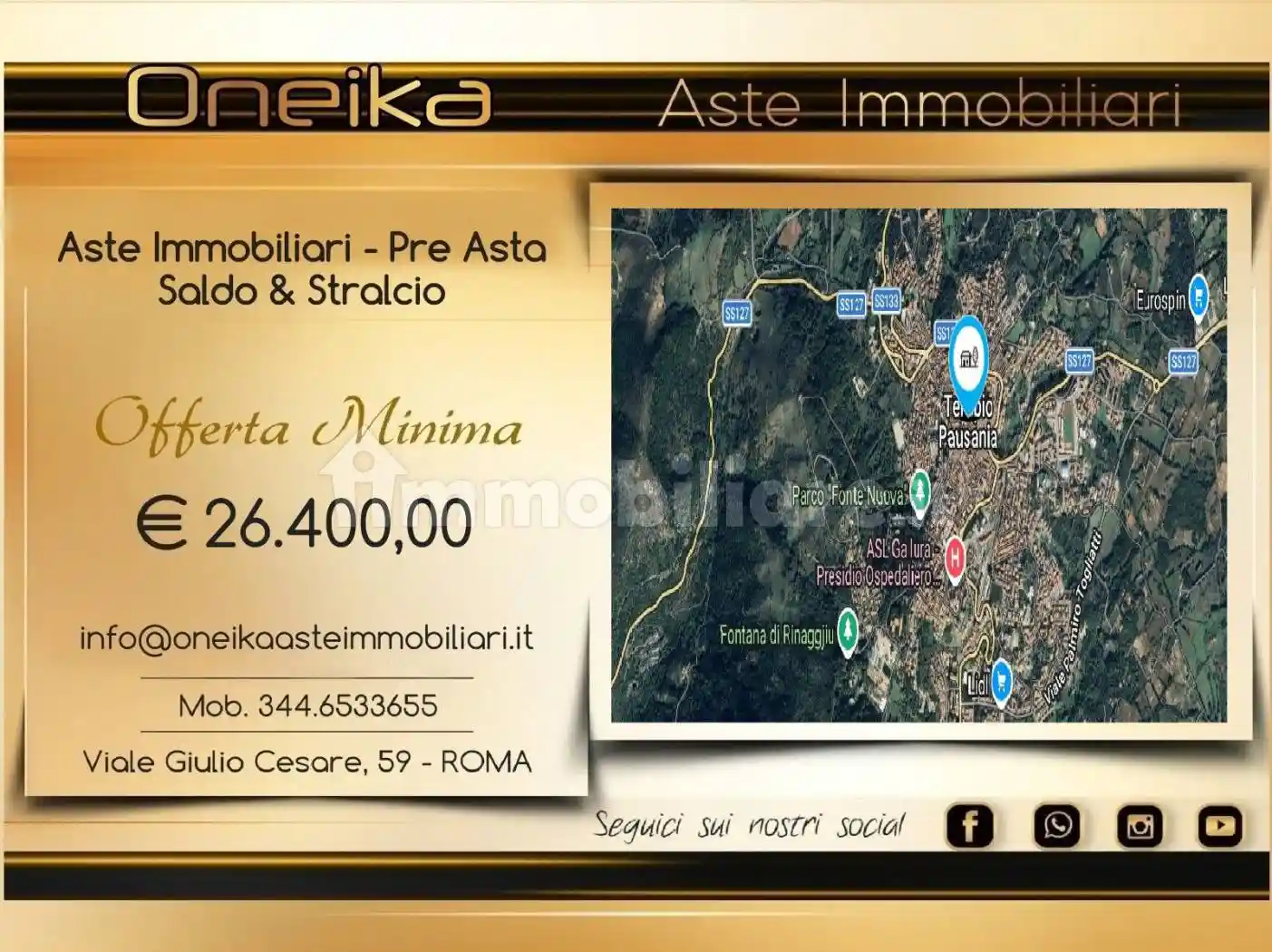 Appartamento in vendita a Tempio Pausania