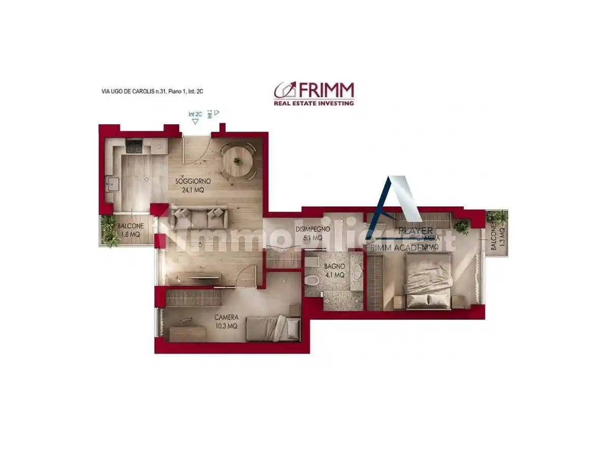 Appartamento in vendita a Roma