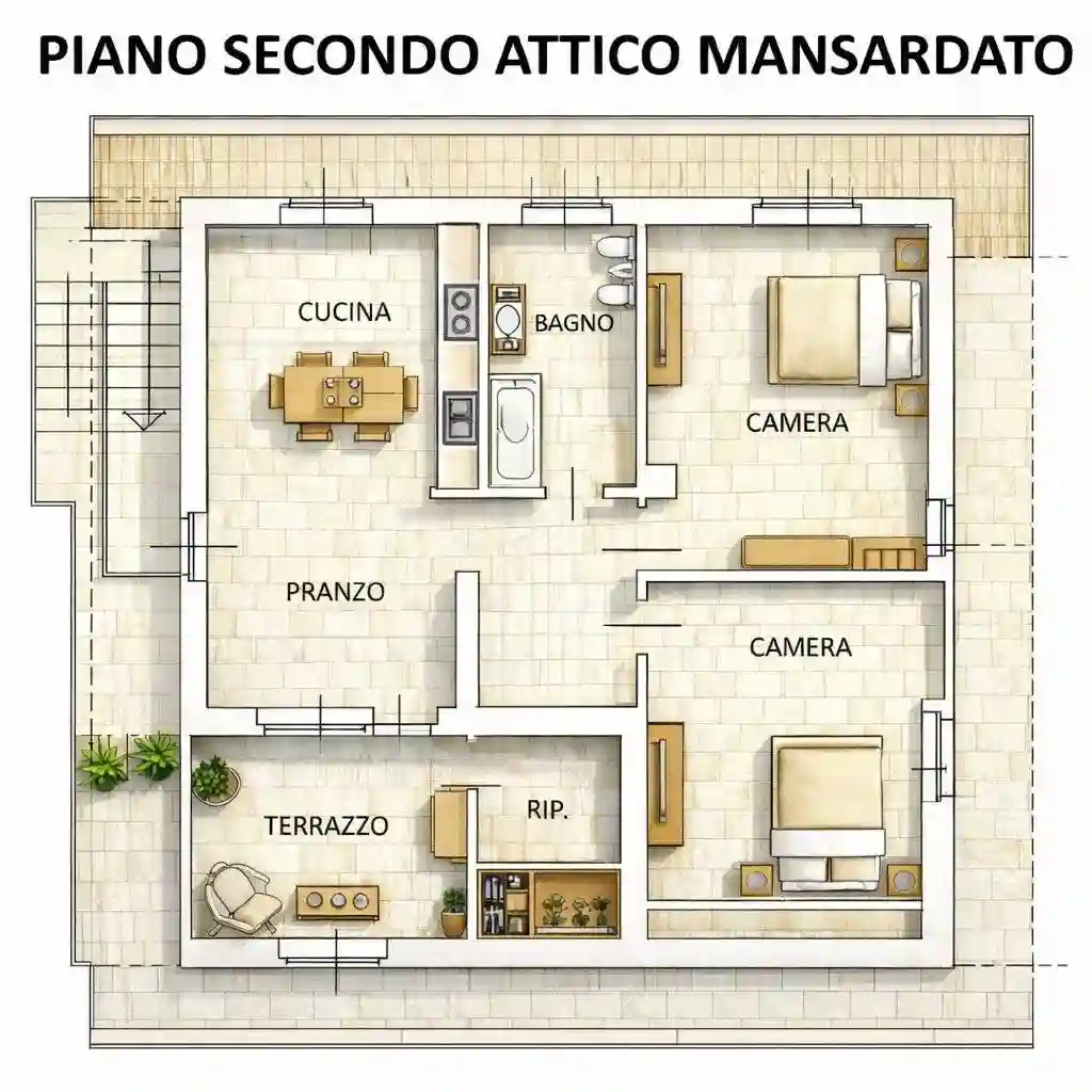 Attico - Mansarda - foto 4