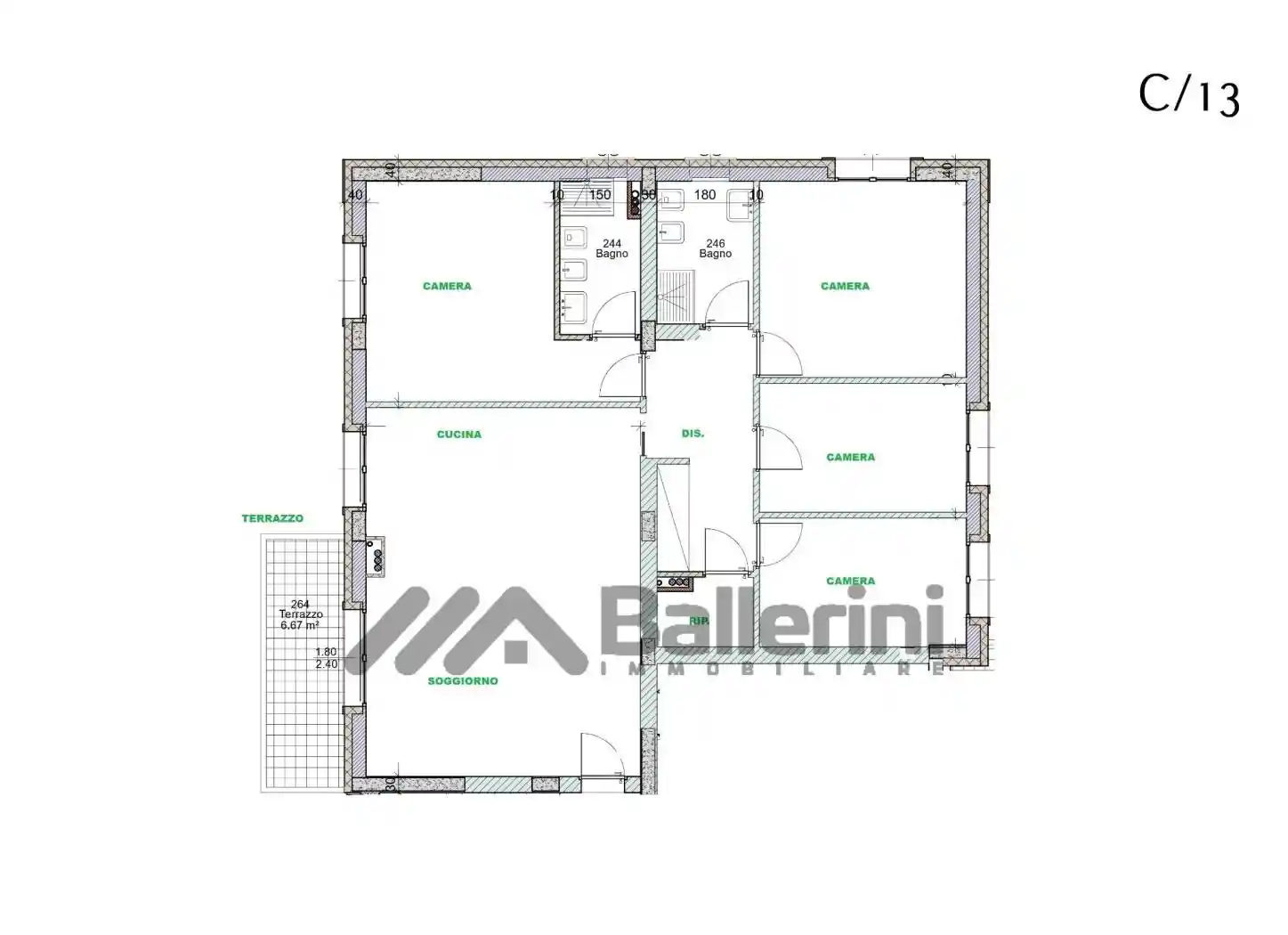 Appartamento in vendita a Campi Bisenzio